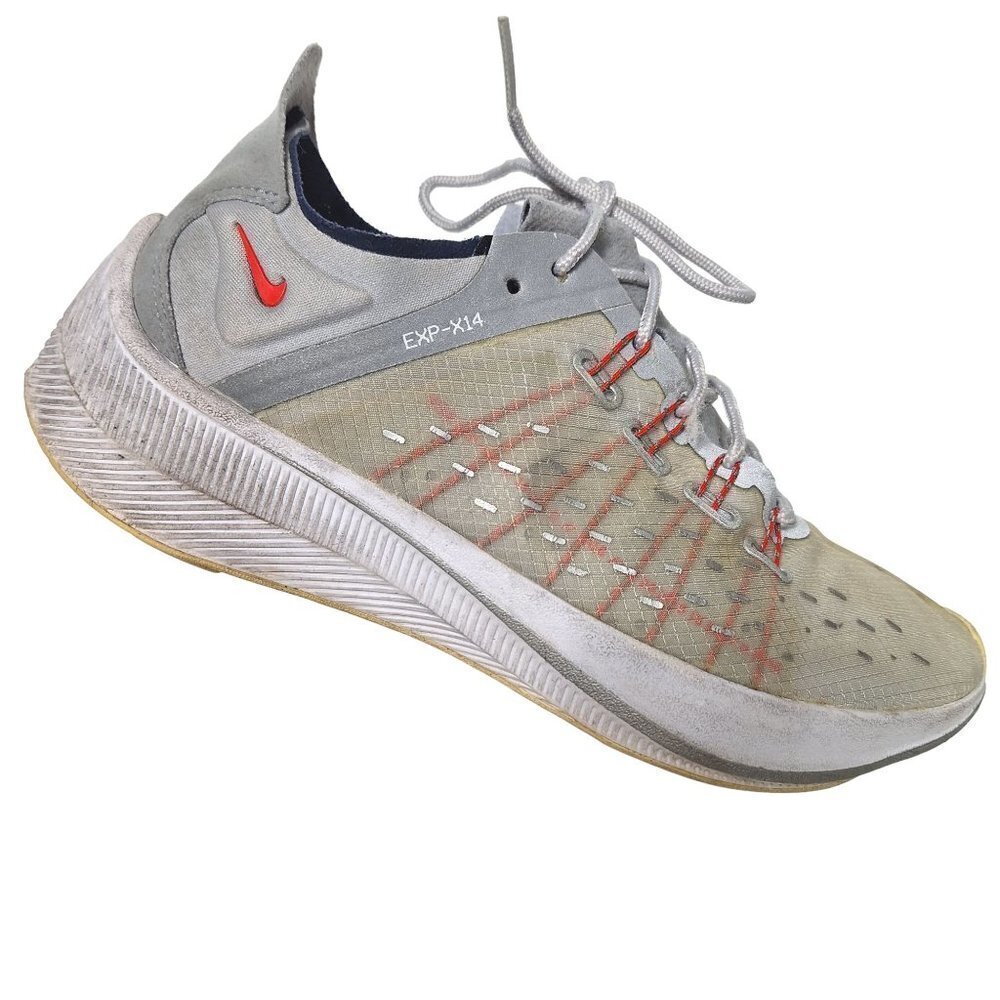 Nike Womens EXP X14 Gray Running Shoes Size 8